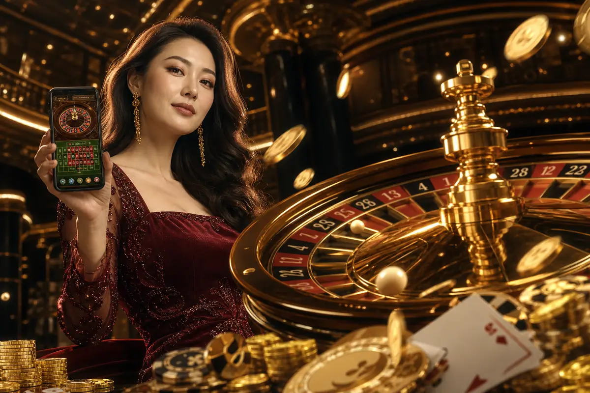 m1cuci meja live casino dealer profesional